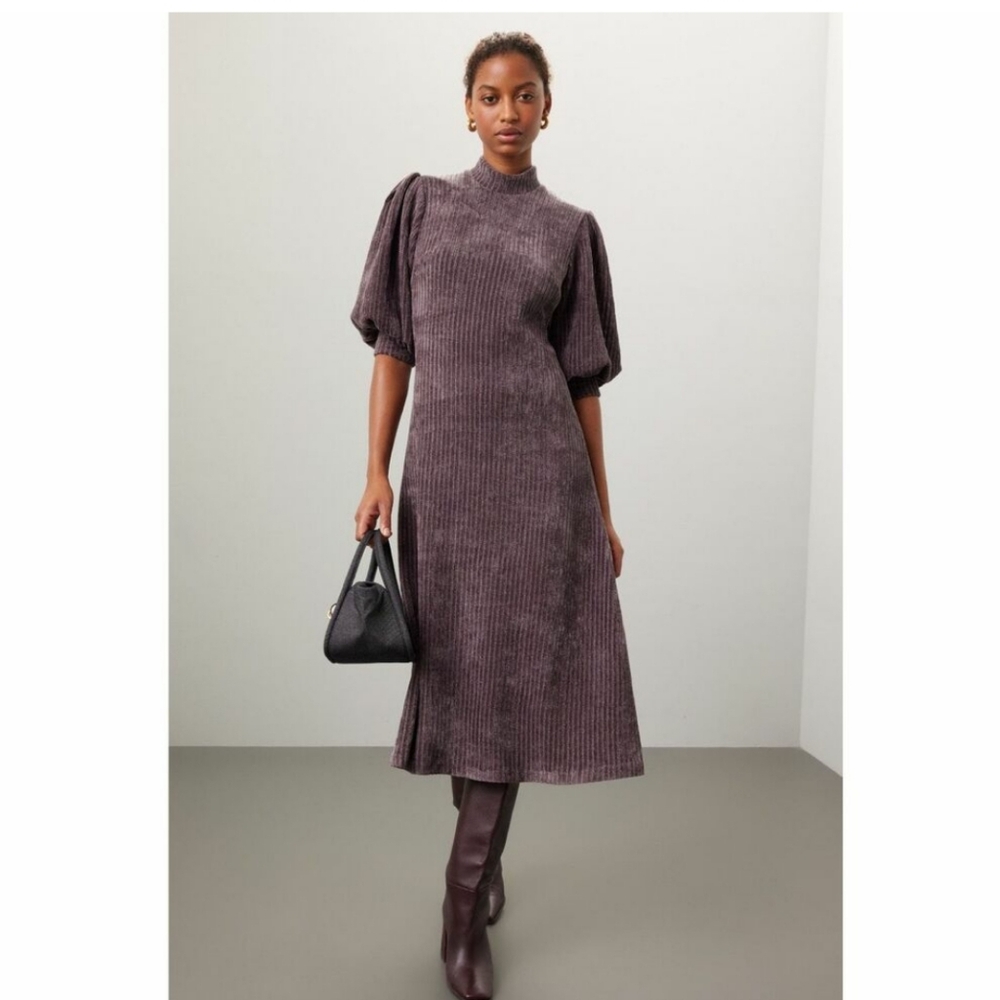 Slate & Willow purple knit sweater dress 💜